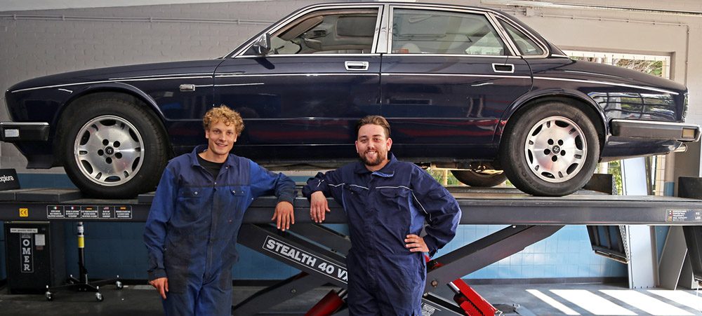 De mannen van Autoservice Lindenbergh